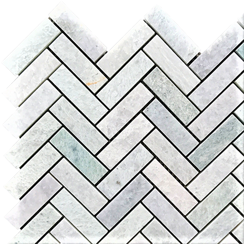 Verde Cristallo mosaic tiles